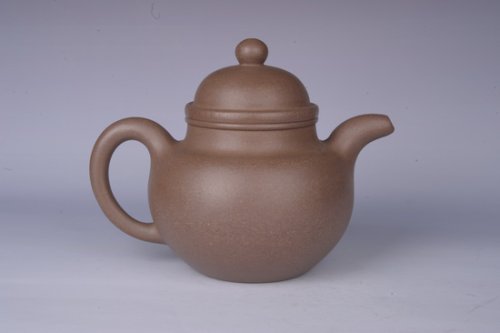 周可明紫砂壶 掇球 