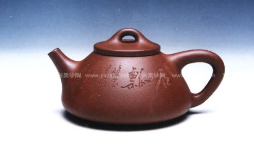王杏军紫砂壶 石瓢壶1 