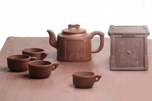 陈红梅紫砂壶 幸福人家 