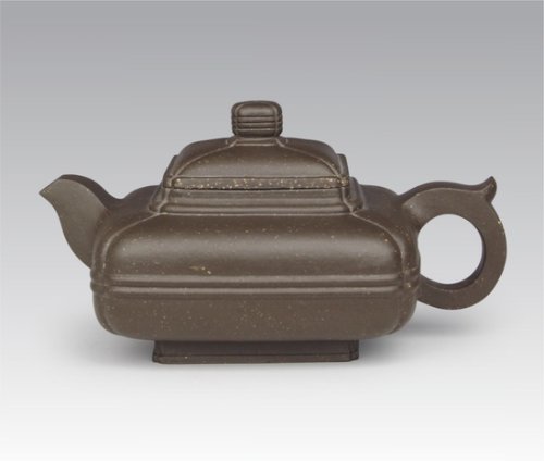 何其仙紫砂壶 方韵壶 