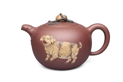 徐瑞平紫砂壶 亥猪 