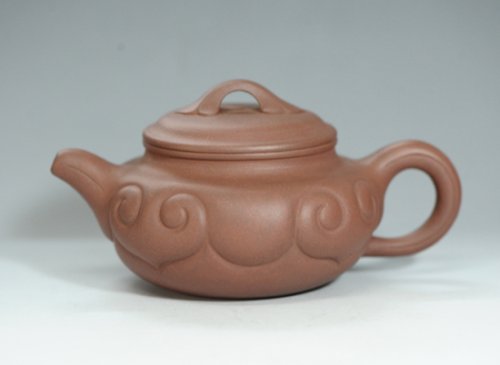 史和兴紫砂壶 仿古如意 