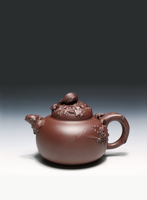 季益顺紫砂壶 万紫灵趣 