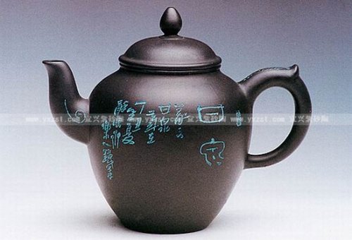 鲍燕萍紫砂壶 笠泉壶 