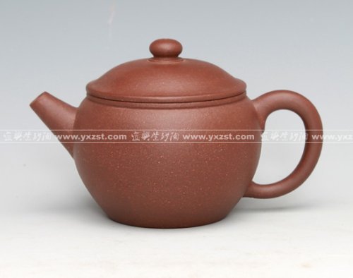 何娅萍紫砂壶 大口玉瓶泥料：拼紫泥 