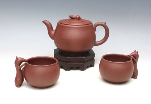 史爱民紫砂壶 丰收套壶 