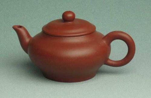 朱国强紫砂壶 小虚扁 