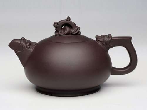 陈健紫砂壶 祥龙 