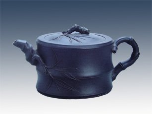 朱可心紫砂壶 竹节 