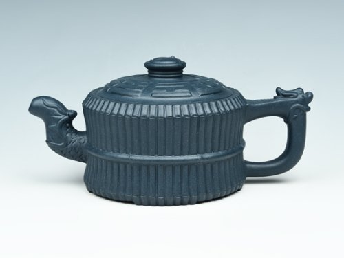 陆慧军紫砂壶 龙头一捆竹 