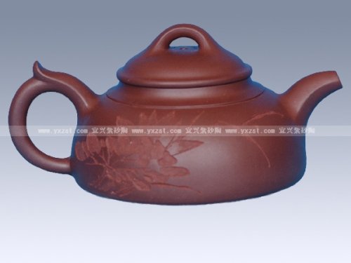 咸晴紫砂壶 凤祥壶 