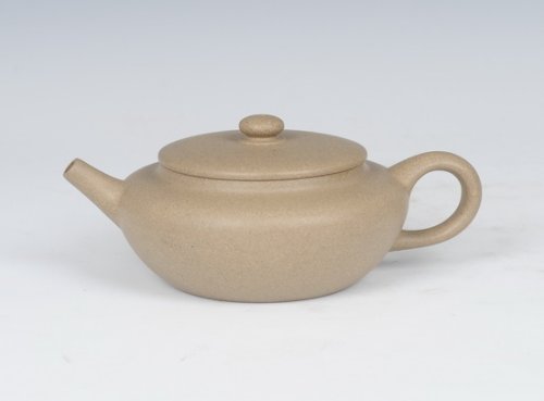 朱陶军紫砂壶 汉扁 