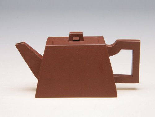 周建良紫砂壶 长升方 