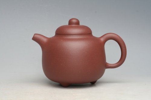 蒋升紫砂壶 三脚乳鼎 