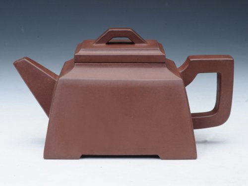 叶洪斌紫砂壶 长四方 