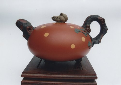 高海江紫砂壶 三珍乐 