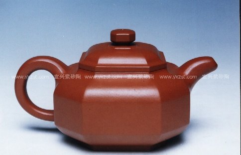 周立民紫砂壶 储铭八方 