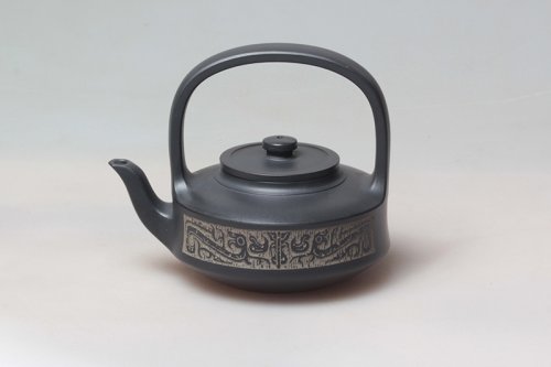 吴国芬紫砂壶 小提壁 