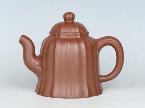 罗荣贤紫砂壶 钟壶   泥料：老清水泥 