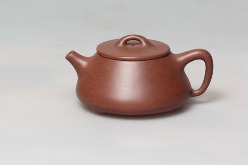 凌跃明紫砂壶 石瓢 