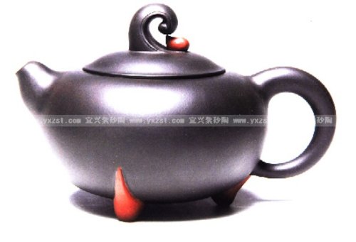 汤建林紫砂壶 碧浪 