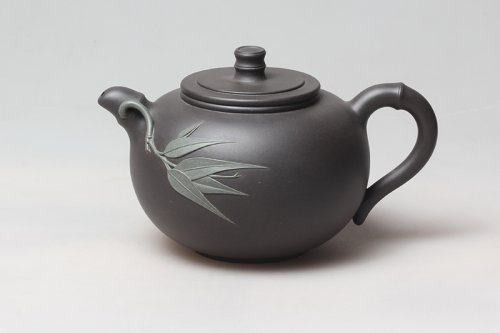 陈伟紫砂壶 伴月 