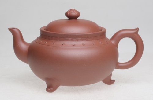 陈顺仙(大)紫砂壶 莲花如意 