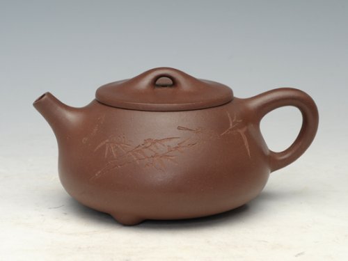 邹健紫砂壶 汉堂石瓢 