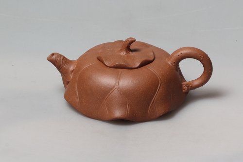 毛承君紫砂壶 荷叶 