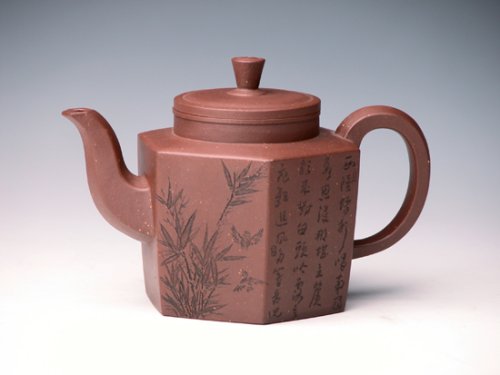 谈敏紫砂壶 大彬六方 