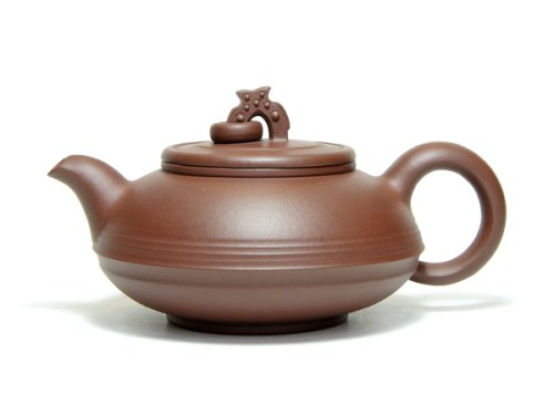 姜建荣紫砂壶 双鱼玉璧 