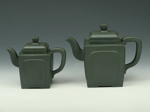 邵文紫砂壶 魁四方 