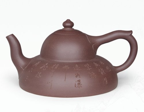 陈国伟紫砂壶 东坡笠帽 容量：1... 