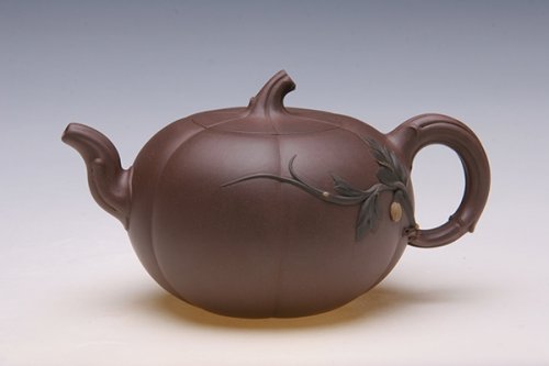 周忠军紫砂壶 南瓜壶 