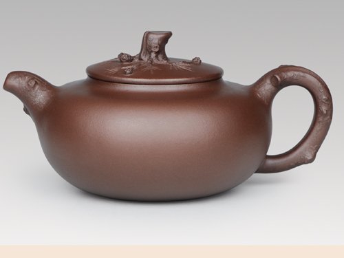 朱建明紫砂壶 苍松 
