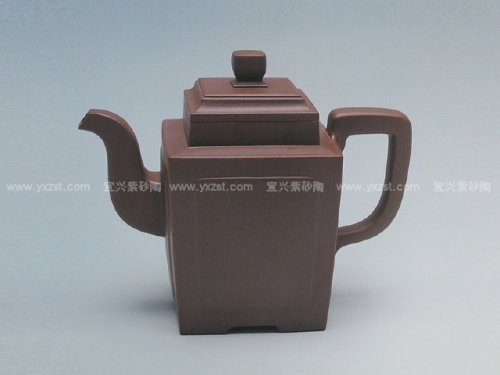 李昌鸿紫砂壶 四方夺魁 