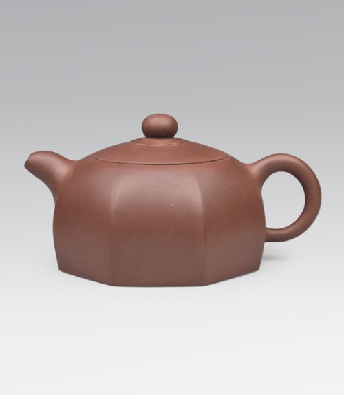 范春强紫砂壶 天圆地方 