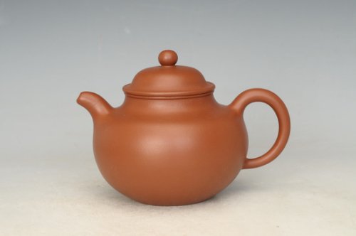 许雪强紫砂壶 朱泥掇只 