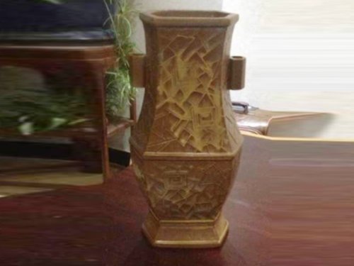 余颖紫砂壶 彩陶瓶 