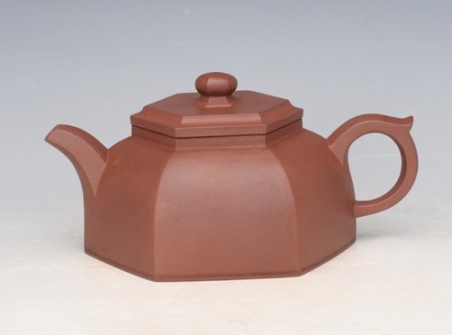 陈云紫砂壶 六方井栏 