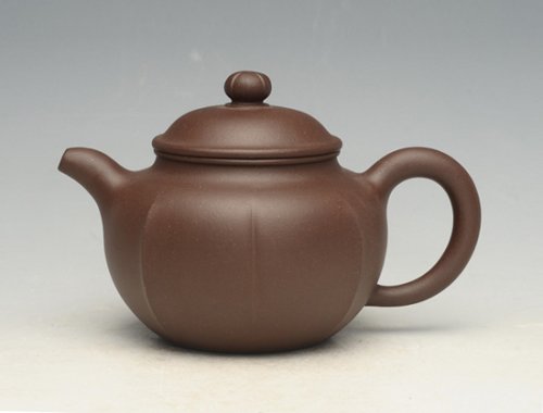 蒋勇紫砂壶 八梭 