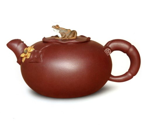 范早大紫砂壶 荷塘秋色 