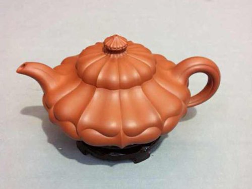 任祁英紫砂壶 合菱 