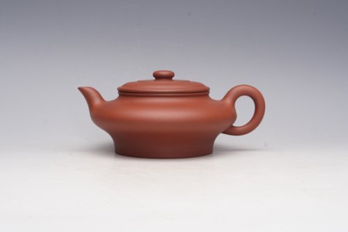 高海江紫砂壶 虚扁 