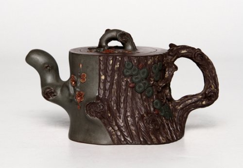 陈友林紫砂壶 锦松 