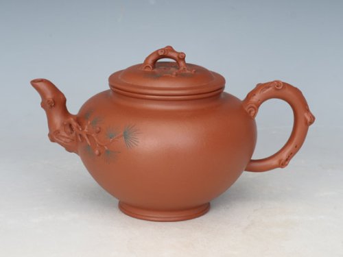 王香勤紫砂壶 雪松 