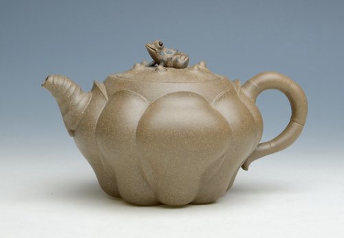 李利紫砂壶 荷趣 