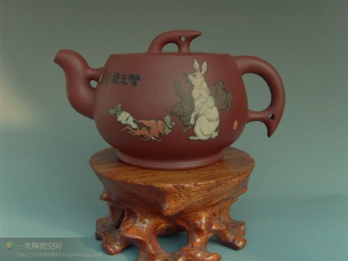 李经强紫砂壶 双玉 