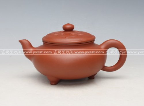 陈盘新紫砂壶 三脚如意 