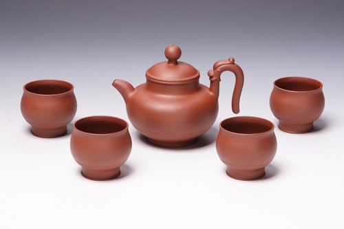 陆君紫砂壶 龙出升天茶具 